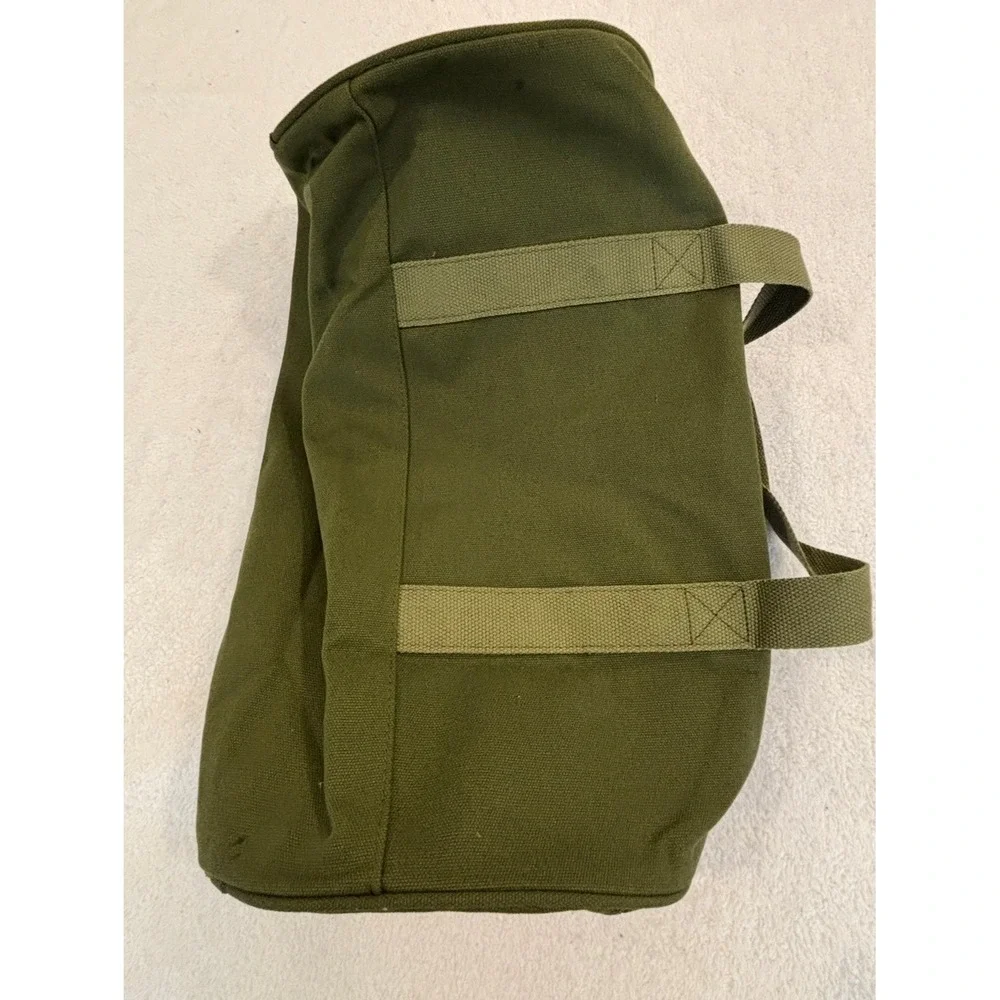 Melissa Etheridge High Quality Music Canvas Duffel Bag Olive Green Travel Gym